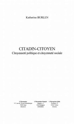 Citadin citoyen: citoyennete politique e (eBook, PDF)