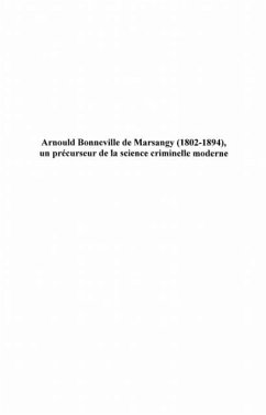 ARNOULD BONNEVILLE DE MARGANSY(1802-1894) (eBook, PDF)