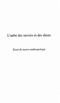 L'AUBE DES SAVOIRS ET DES DIEUX (eBook, PDF)