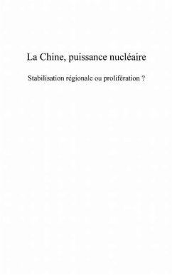 La Chine, puissance nucleaire (eBook, PDF) - Domergue Lucas