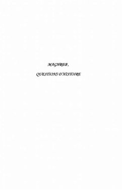 Cover Maghreb questions d'histoire (eBook, PDF)