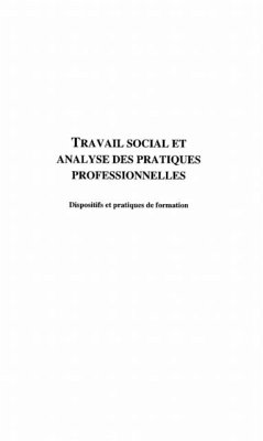 Travail social et analyse des pratiques professionnelles (eBook, PDF)