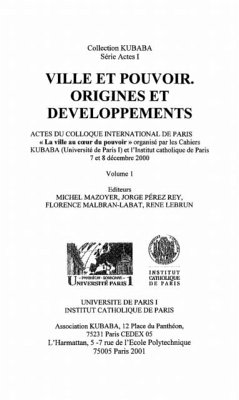 VILLE ET POUVOIR : ORIGINES ETDEVELOPPEMENT (eBook, PDF)