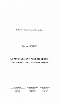 Cover Le management Post-Moderne (eBook, PDF)