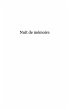 Nuit de memoire (eBook, ePUB) - Bild 1