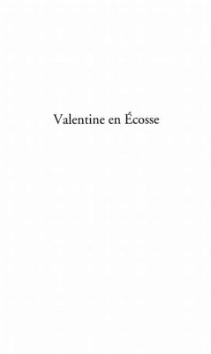 Valentine en ecosse (eBook, PDF) - Antoni Valerie