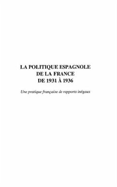 Politique espagnole de la france de 1931 (eBook, PDF)