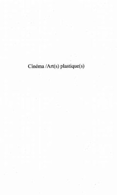 Cover Cinema Art(s) plastique(s) (eBook, PDF)