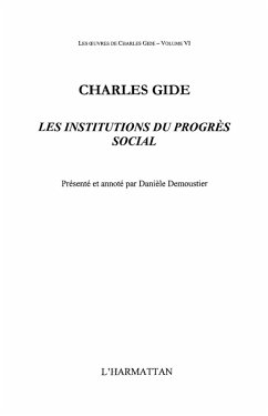 Cover Institutions du progres socialLes (eBook, ePUB)