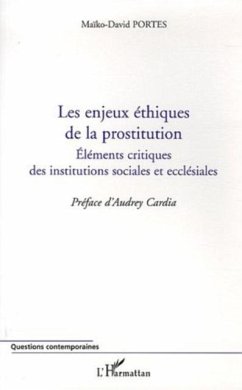 Enjeux ethiques de la prostitution (eBook, PDF)
