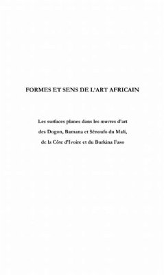 Formes et sens de l'art africain (eBook, PDF) - Martinez-Constantin Nadine