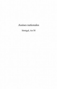 Assises nationales - senegal, an 50 - bilan et perspectives (eBook, ePUB)