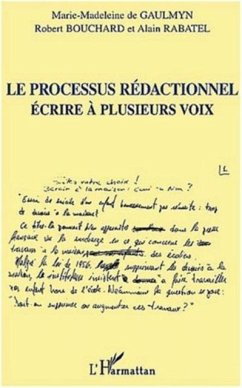 LE PROCESSUS REDACTIONNEL (eBook, PDF)