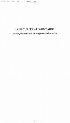 Securite alimentaire la (eBook, PDF)