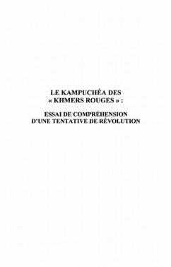 Kampuchea des khmers rouges (eBook, PDF)