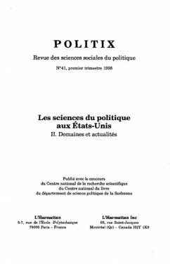 LES SCIENCES DU POLITIQUE AUX Etats-Unis (eBook, PDF) - Collectif