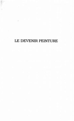 Le devenir peinture (eBook, PDF)