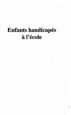 Cover Enfants handicapes a l'ecole (eBook, PDF)