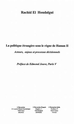 La Politique etrangere sous leregne de Hassan II (eBook, PDF)