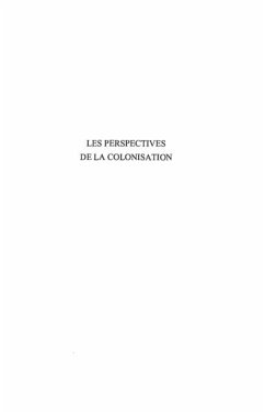 Les perspectives de la colonisation (eBook, PDF)