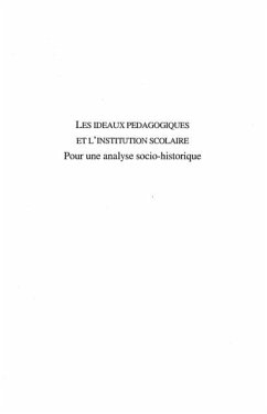 Cover Ideaux pedagogiques et l'institution sco (eBook, PDF)
