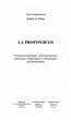Profondeur: fondement poetiques... - Bild 1