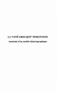 Cover LA CITE GRECQUE POSITIVISTE (eBook, PDF)