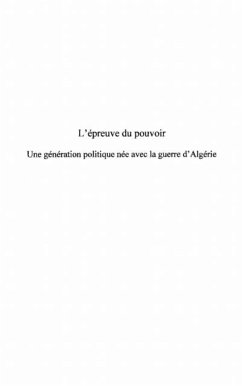 Cover L'epreuve du pouvoir (eBook, PDF)