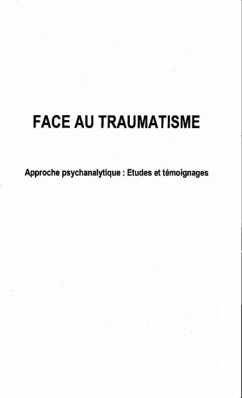 Cover FACE AU TRAUMATISME (eBook, PDF)