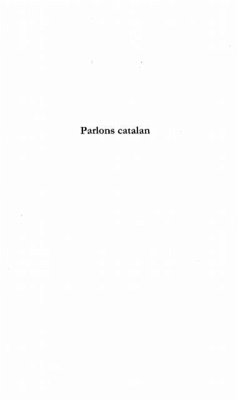 PARLONS CATALAN (eBook, PDF)