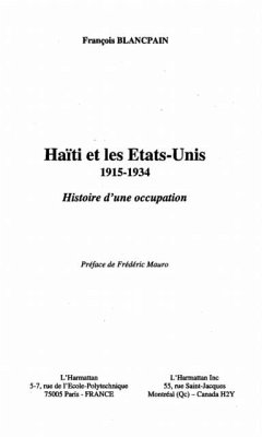 HA??TI ET LES ETATS-UNIS 1915-1934 (eBook, PDF)