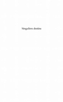 Cover Singuliers destins (eBook, PDF)