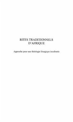 Cover Rites traditionnels d'afrique (eBook, PDF)