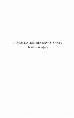 Evaluation des enseignants tensions et e (eBook, PDF)