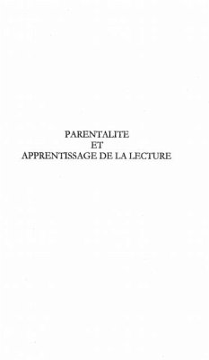 PARENTALITE ET APPRENTISSAGE DE LA LECTURE (eBook, PDF)