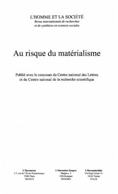 Cover Homme et la societe no. 150-151 (eBook, PDF)