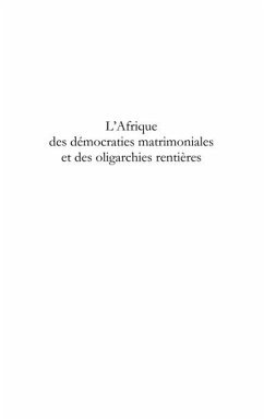 L'afrique des democraties matrimoniales (eBook, ePUB)