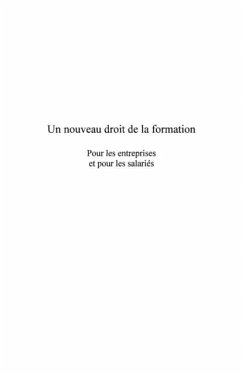 Nouveau droit de la formation pour les entreprises... (eBook, PDF)