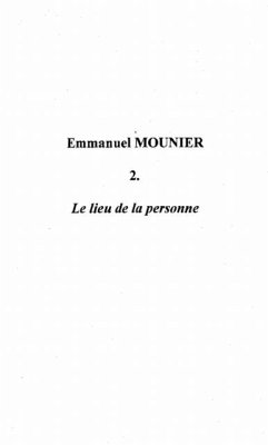EMMANUEL MOUNIER (eBook, PDF)