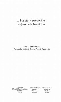 La Bosnie-Herzegovine (eBook, PDF)