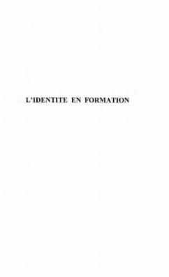 L'identite en formation (eBook, PDF)
