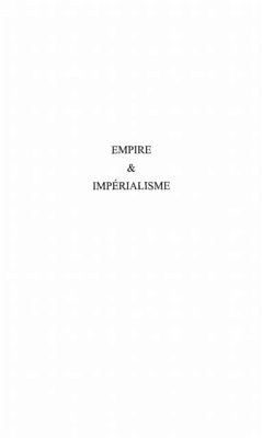 Cover Empire et Imperialisme (eBook, PDF)