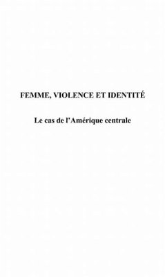 Cover FEMME, VIOLENCE ET IDENTITE (eBook, PDF)