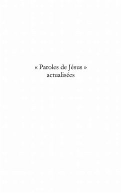Les paroles de Jesus (eBook, PDF) Les paroles de Jesus (eBook, PDF)