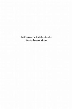 Cover Politique et droit de la securite face a (eBook, PDF)