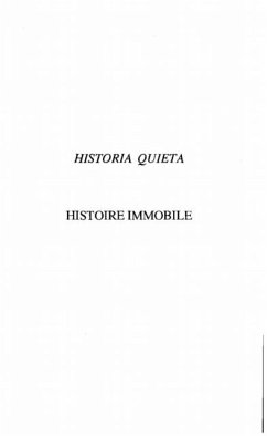 HISTORIA QUIETA (eBook, PDF)