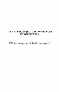 Alpes: enjeux des puissances europeennes (eBook, PDF) Alpes: enjeux des puissances europeennes (eBook, PDF)