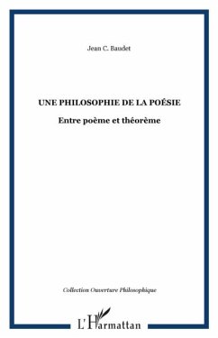 Une philosophie de la poesie (eBook, PDF)