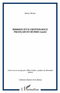 Mission d'un cryptologue francais en russie (1916) (eBook, PDF)