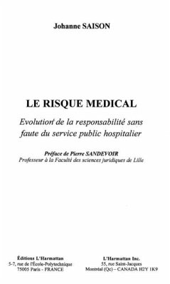 Cover LE RISQUE MEDICAL (eBook, PDF)